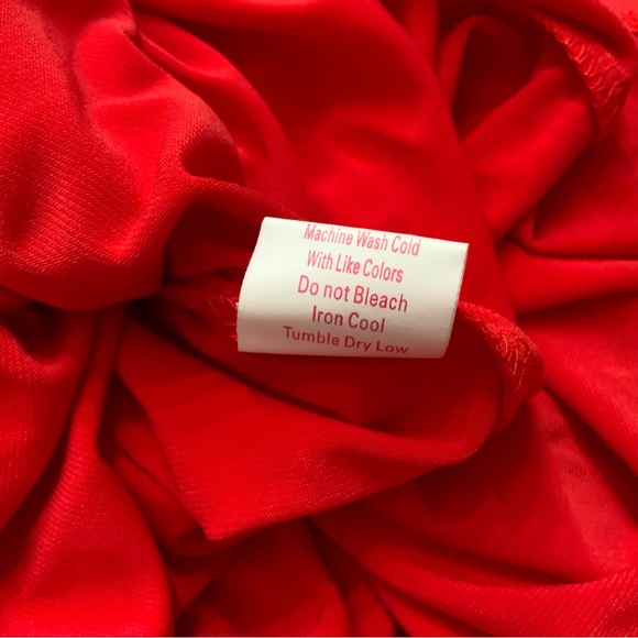 JB by Julie Brown Solid Red Marlina Knit Wrap Dress 
Size Medium 
New With Tags - Picture 7 of 16
